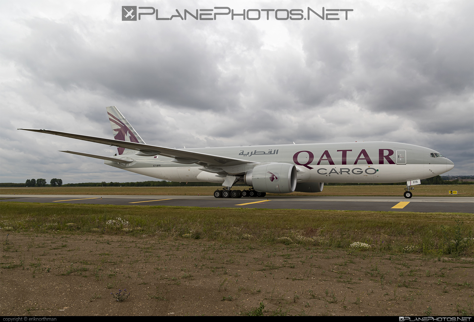 Boeing 777F - A7-BFR operated by Qatar Airways Cargo #b777 #b777f #b777freighter #boeing #boeing777 #qatarairwayscargo #tripleseven