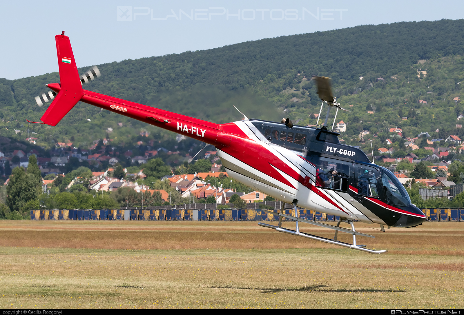 Bell 206B-3 JetRanger III - HA-FLY operated by Fly-Coop #bell #bellhelicopters #flycoop