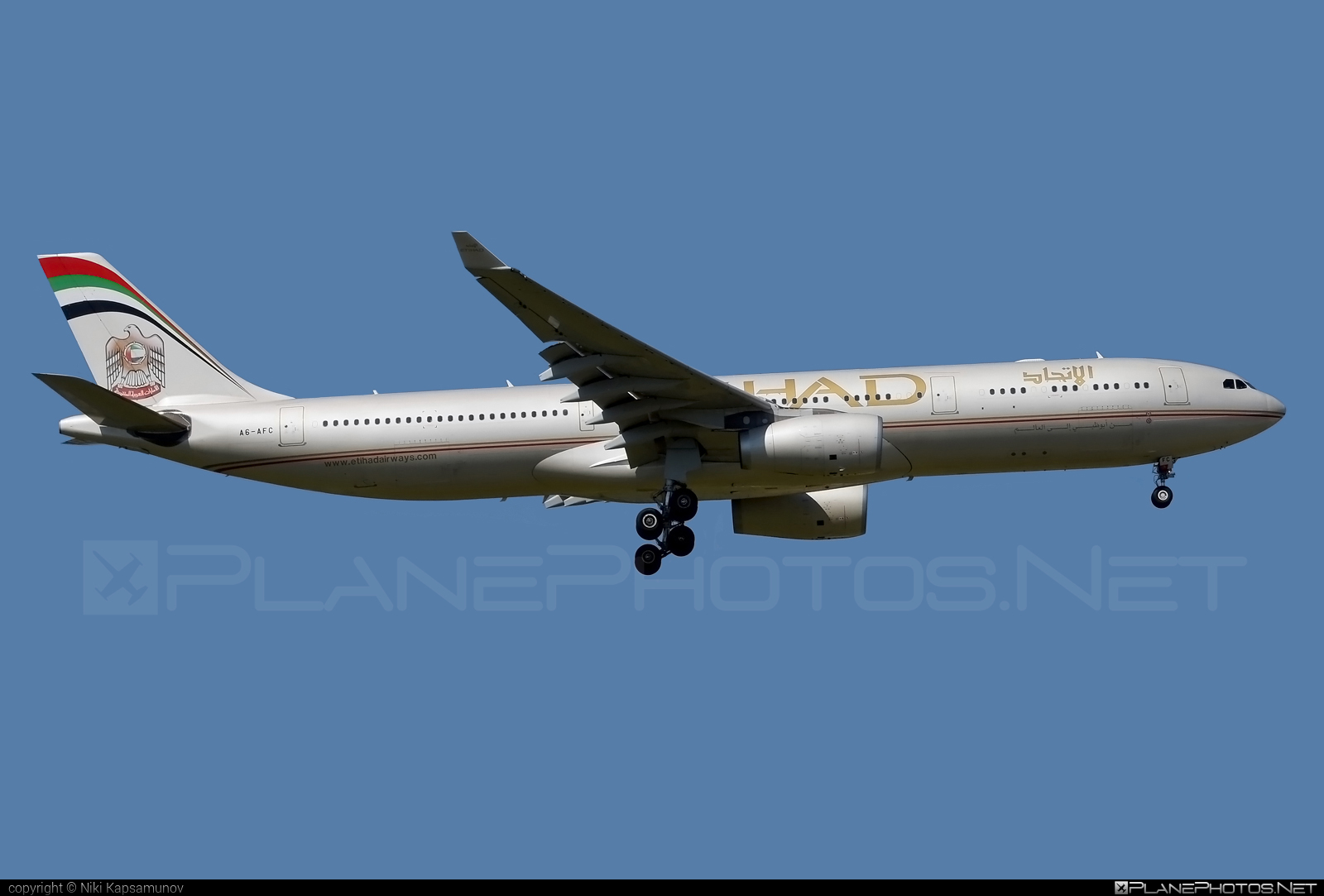 Airbus A330-343E - A6-AFC operated by Etihad Airways #a330 #a330e #a330family #airbus #airbus330 #etihad #etihadairways