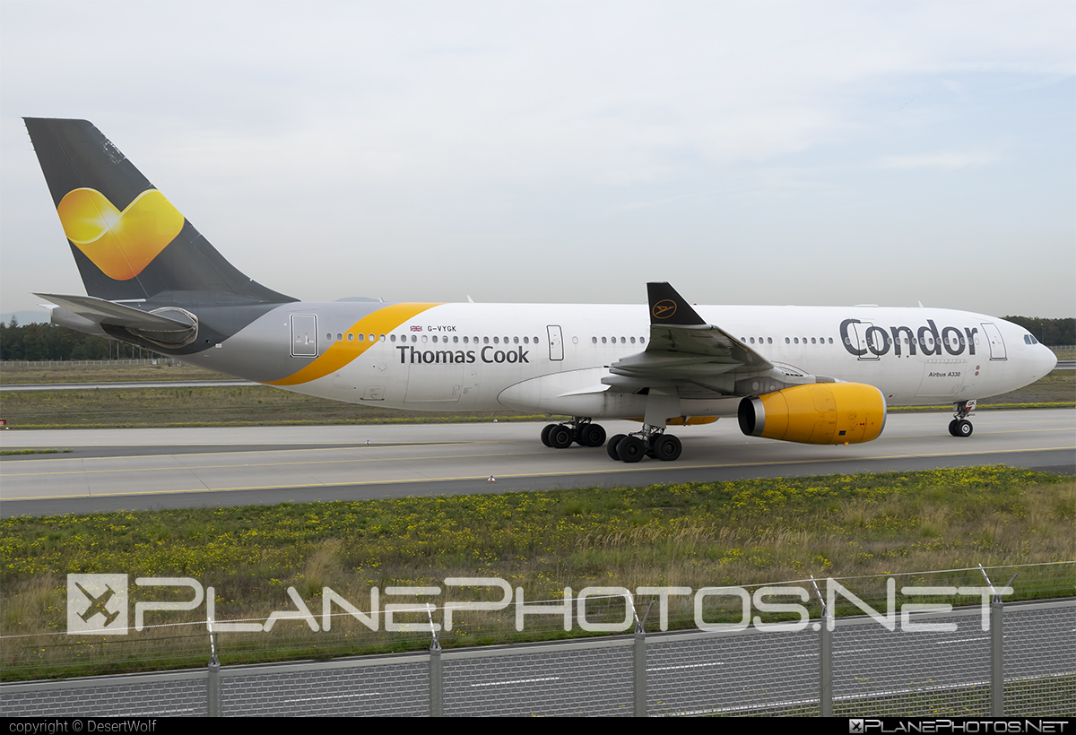 Airbus A330-243 - G-VYGK operated by Thomas Cook Airlines #ThomasCookAirlines #a330 #a330family #airbus #airbus330