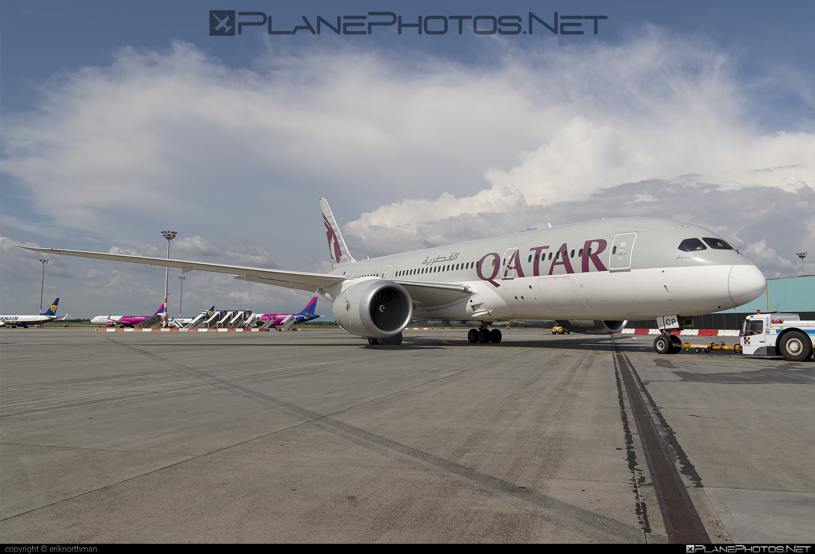Boeing 787-8 Dreamliner - A7-BCP operated by Qatar Airways #b787 #boeing #boeing787 #dreamliner #qatarairways