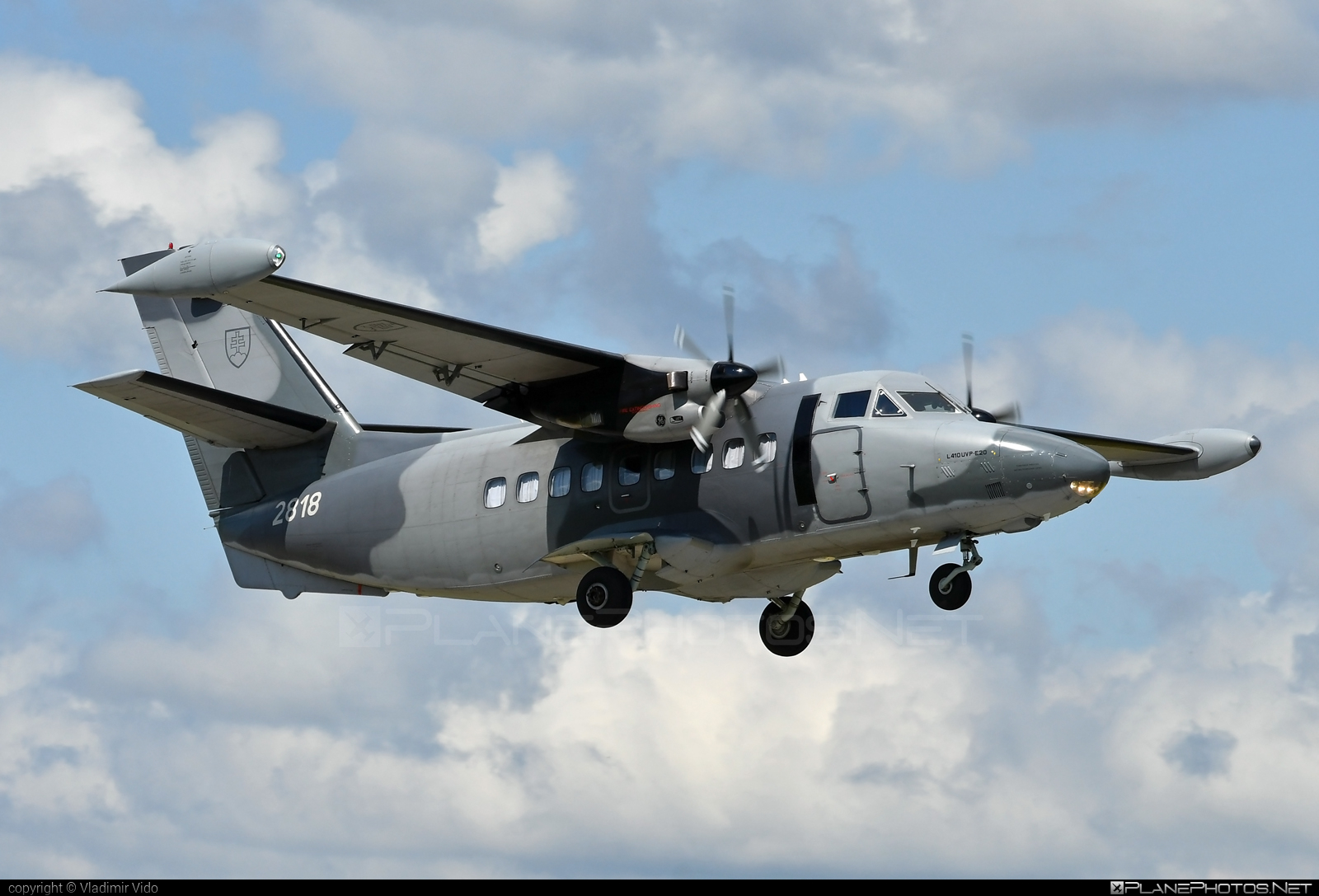 Let L-410UVP-E20 Turbolet - 2818 operated by Vzdušné sily OS SR (Slovak Air Force) #L410 #L410Turbolet #L410uvpe20 #L410uvpe20Turbolet #let #slovakairforce #turbolet #vzdusnesilyossr
