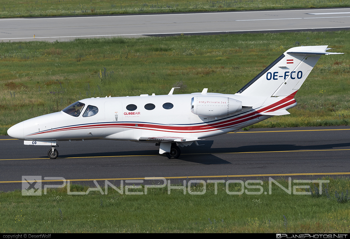 Cessna 510 Citation Mustang - OE-FCO operated by GlobeAir #cessna #globeair