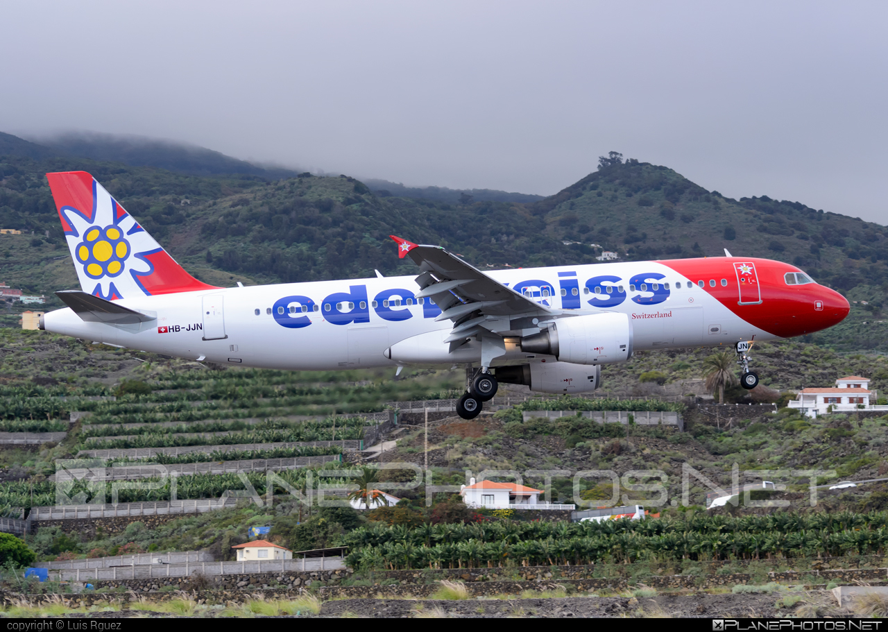 Airbus A320-214 - HB-JJN operated by Edelweiss Air #EdelweissAir #a320 #a320family #airbus #airbus320