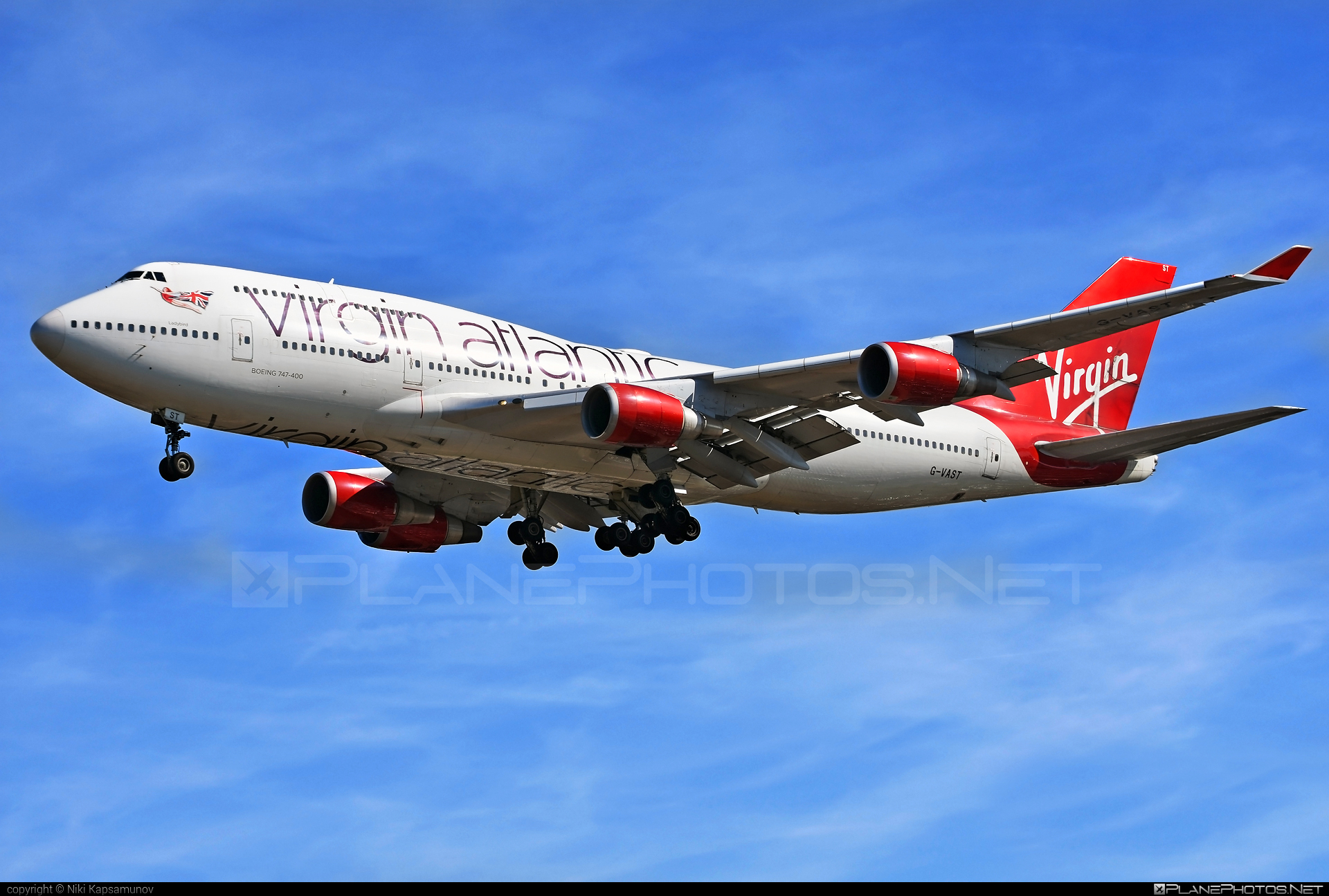 Boeing 747-400 - G-VAST operated by Virgin Atlantic Airways #b747 #boeing #boeing747 #jumbo #virginatlantic #virginatlanticairways