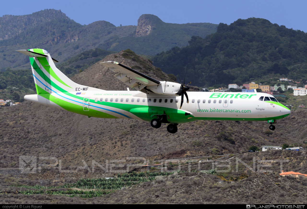 ATR 72-600 - EC-MIF operated by Binter Canarias #BinterCanarias #atr #atr72 #atr72600