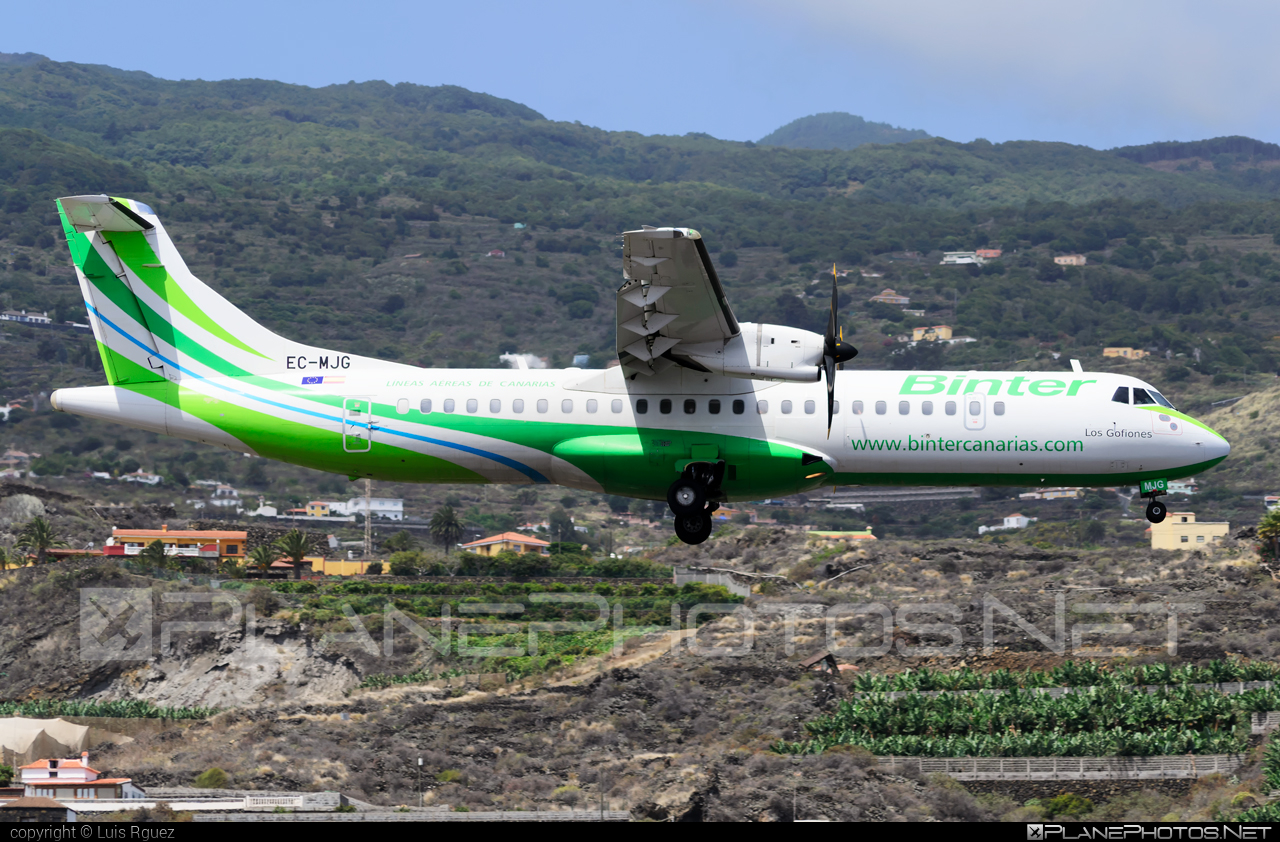 ATR 72-600 - EC-MJG operated by Binter Canarias #BinterCanarias #atr #atr72 #atr72600