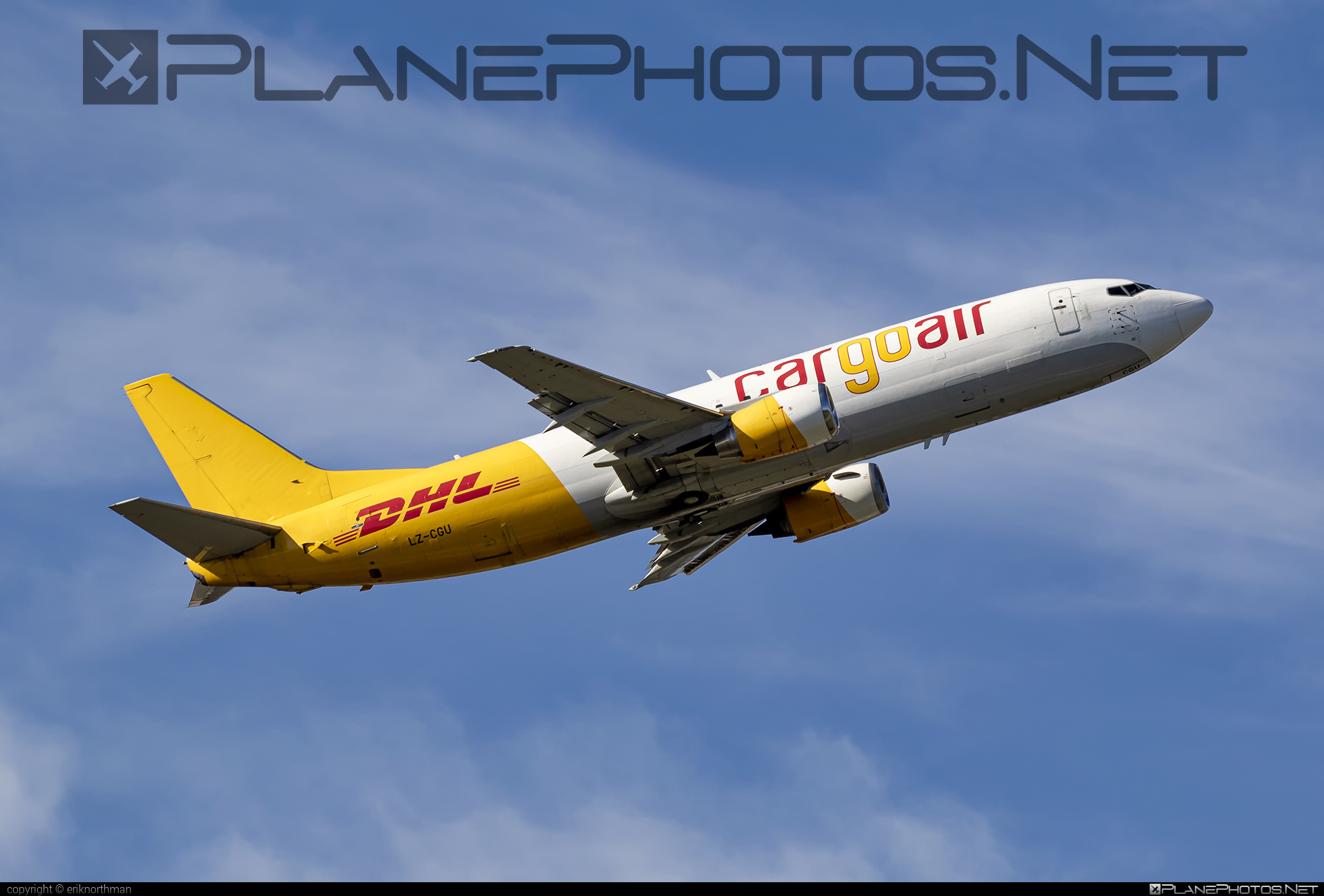 LZ-CGU - Boeing 737-400SF operated by Cargo Air taken by