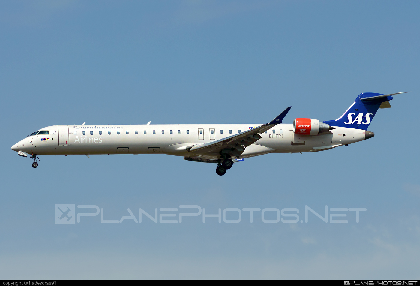 Bombardier CRJ900LR - EI-FPJ operated by Scandinavian Airlines (SAS) #bombardier #crj900 #crj900lr #sas #sasairlines #scandinavianairlines
