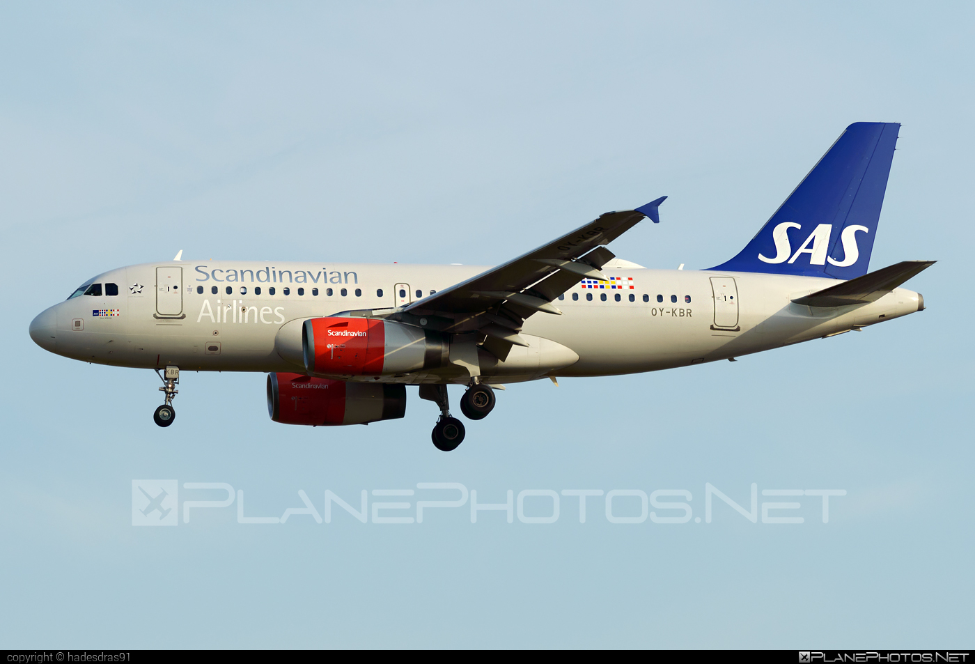Airbus A319-132 - OY-KBR operated by Scandinavian Airlines (SAS) #a319 #a320family #airbus #airbus319 #sas #sasairlines #scandinavianairlines