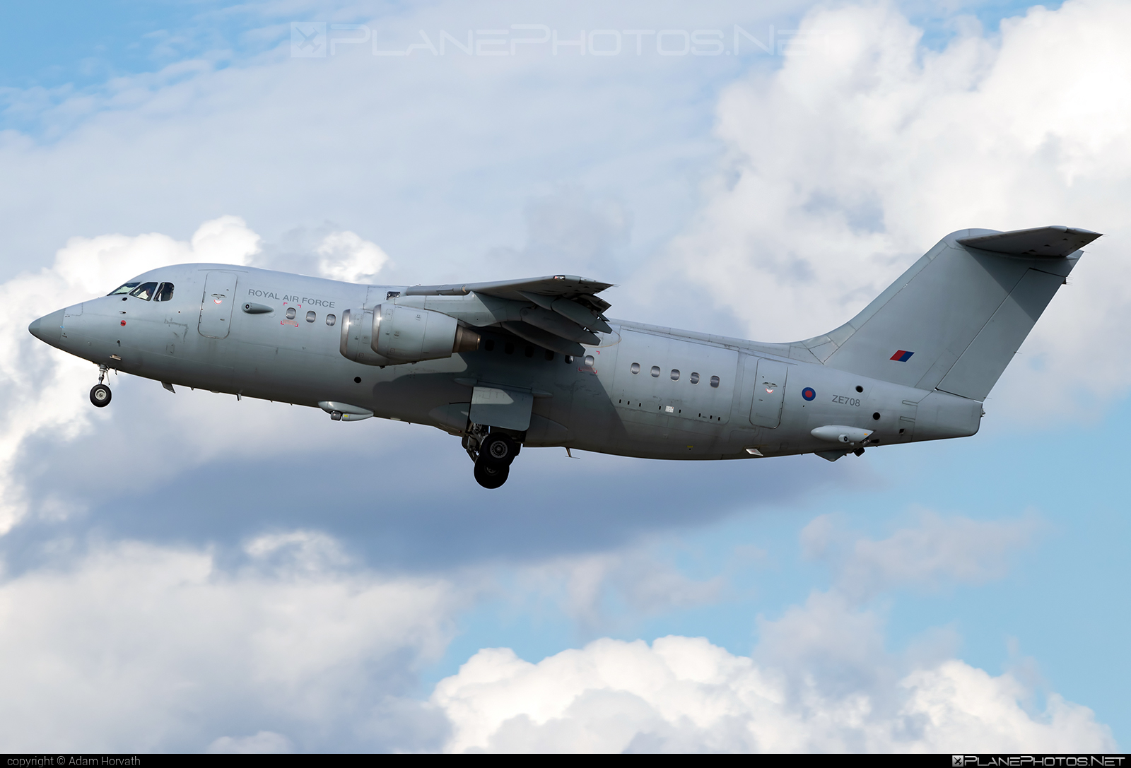 British Aerospace BAe 146-200 - ZE708 operated by Royal Air Force (RAF) #bae146 #bae146200 #britishaerospace #jumbolino #raf #royalAirForce