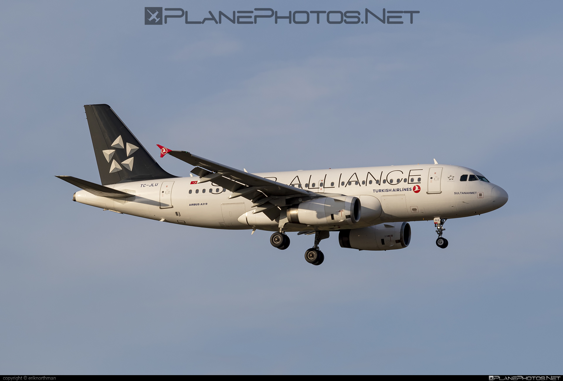 Airbus A319-132 - TC-JLU operated by Turkish Airlines #a319 #a320family #airbus #airbus319 #staralliance #turkishairlines