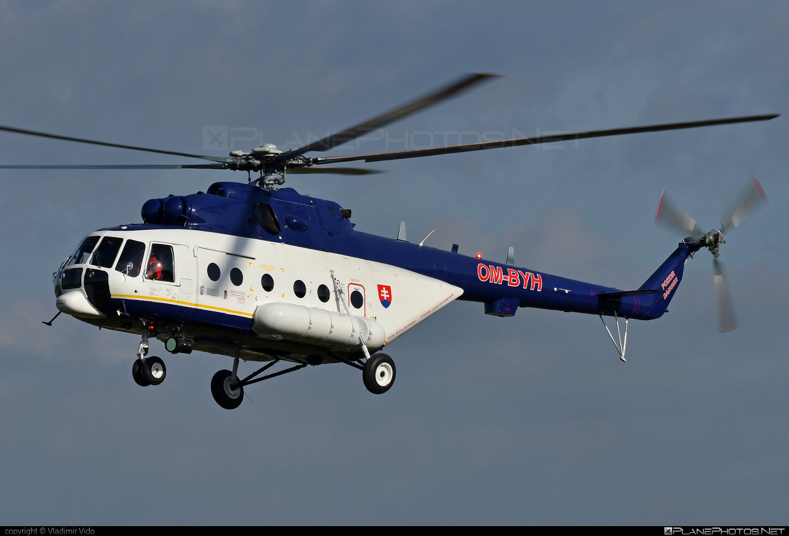 Mil Mi-171 - OM-BYH operated by Letecký útvar MV SR (Slovak Government Flying Service) #SlovakGovernmentFlyingService #leteckyutvarMVSR #mi171 #mil #mil171 #milhelicopters