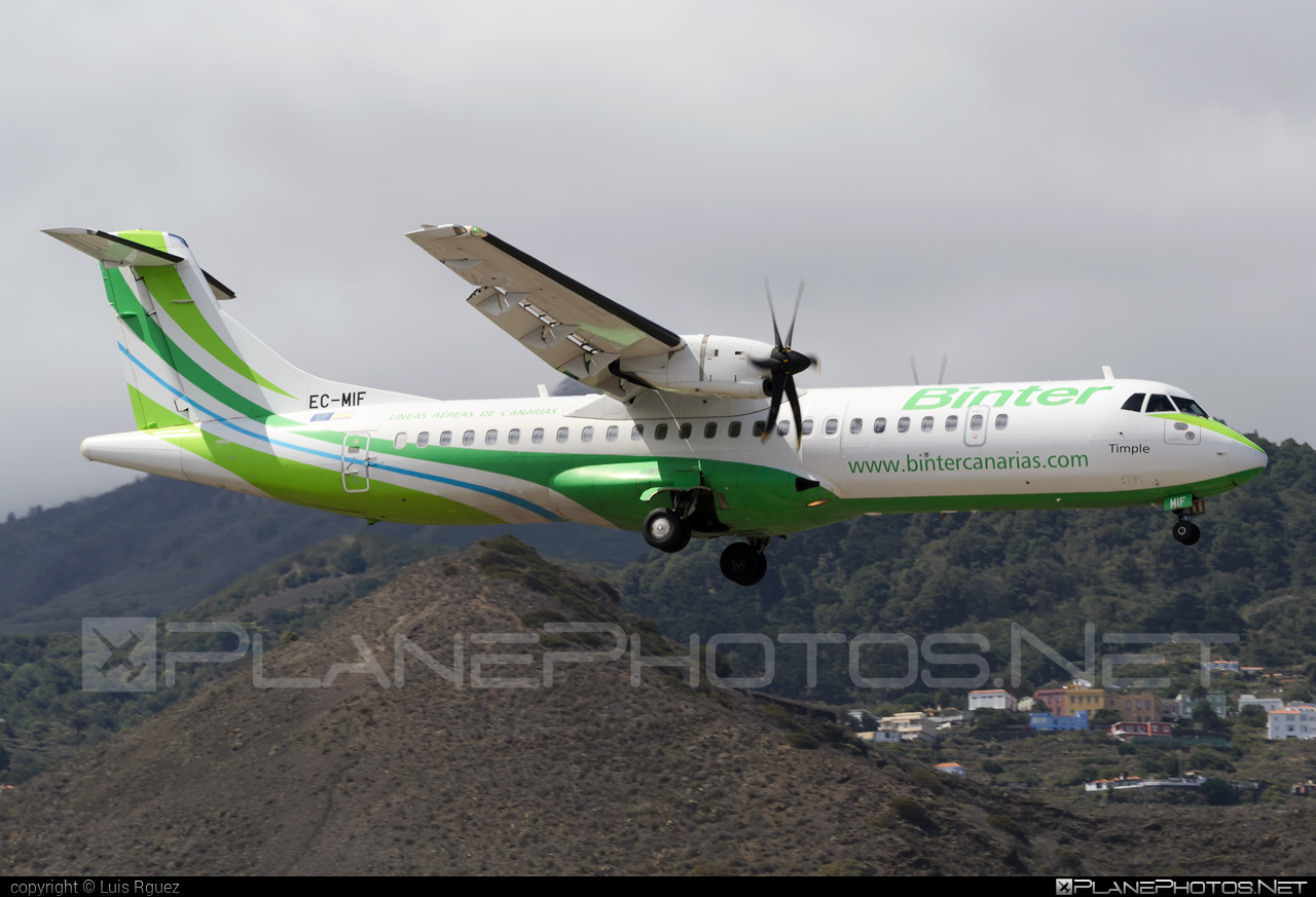 ATR 72-600 - EC-MIF operated by Binter Canarias #BinterCanarias #atr #atr72 #atr72600