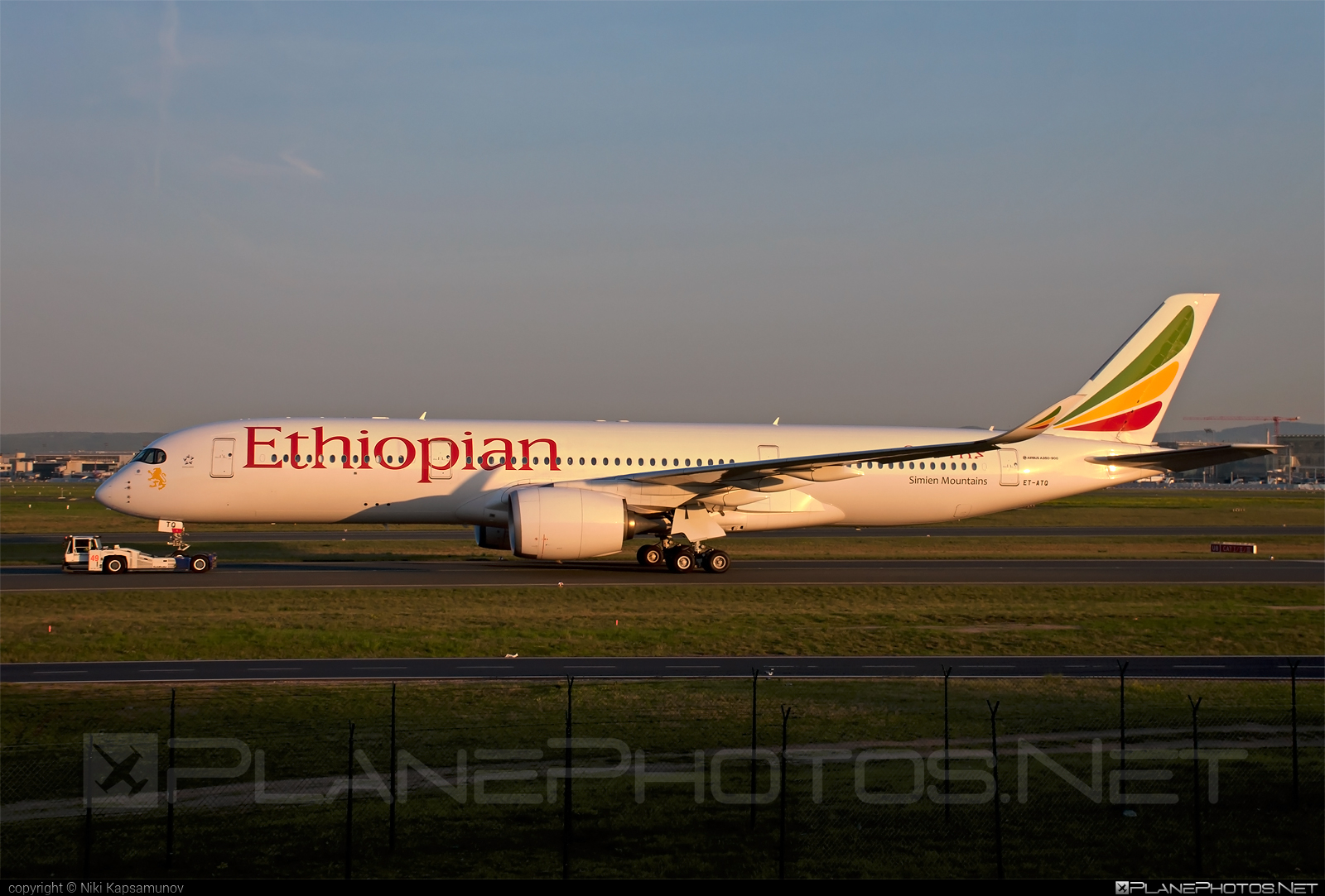Airbus A350-941 - ET-ATQ operated by Ethiopian Airlines #a350 #a350family #airbus #airbus350 #ethiopianairlines #xwb