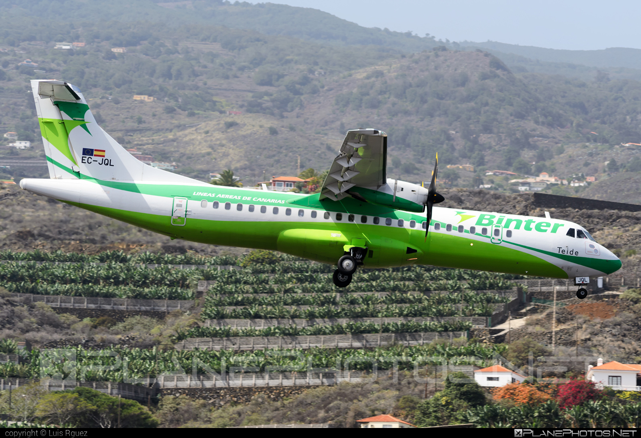 ATR 72-212A - EC-JQL operated by Binter Canarias #BinterCanarias #atr #atr72 #atr72212a #atr72500