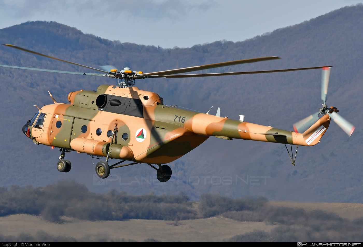 Mil Mi-17V-5 - 716 operated by Afghan Air Force #afghanairforce #mi17 #mi17v5 #mil #mil17 #milhelicopters