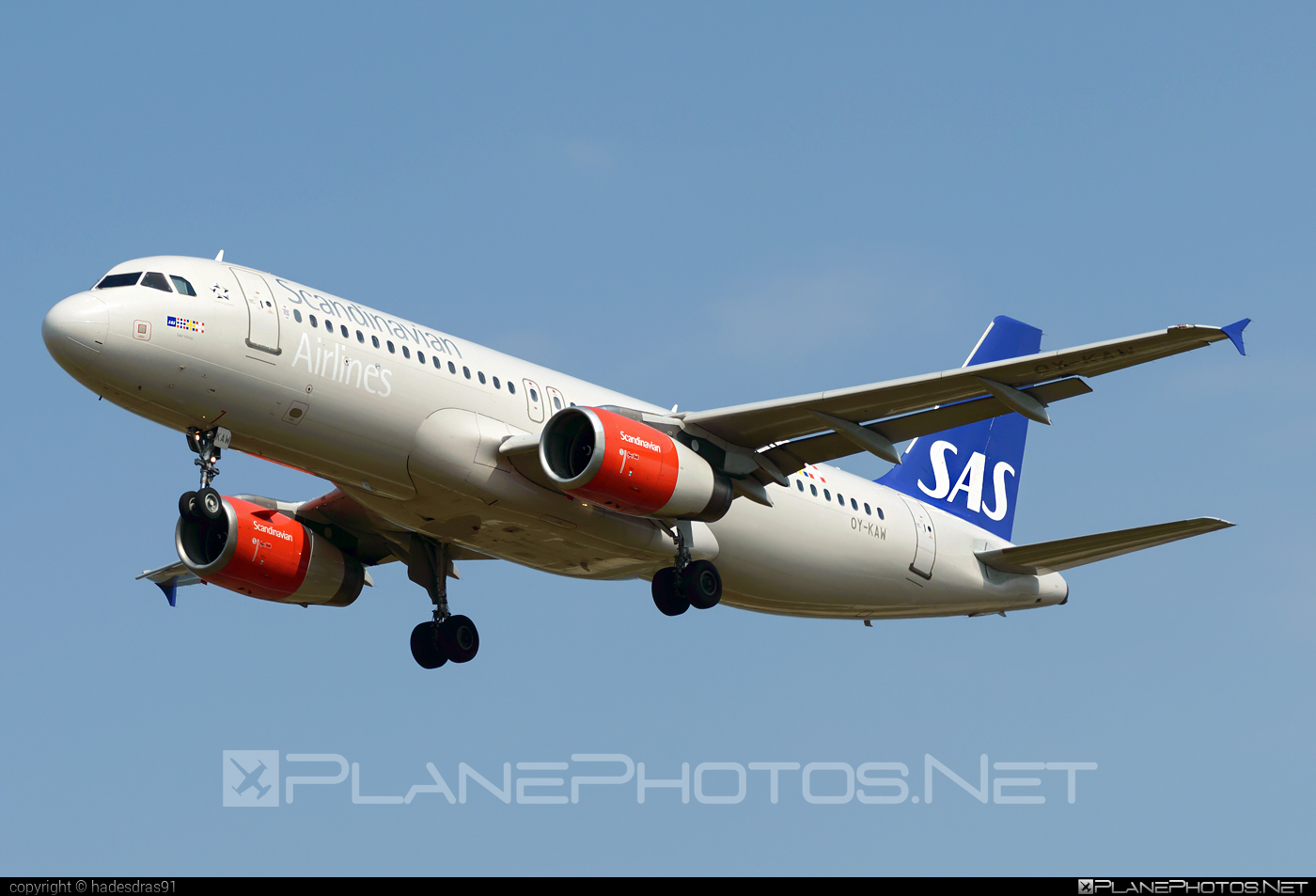Airbus A320-232 - OY-KAW operated by Scandinavian Airlines (SAS) #a320 #a320family #airbus #airbus320 #sas #sasairlines #scandinavianairlines