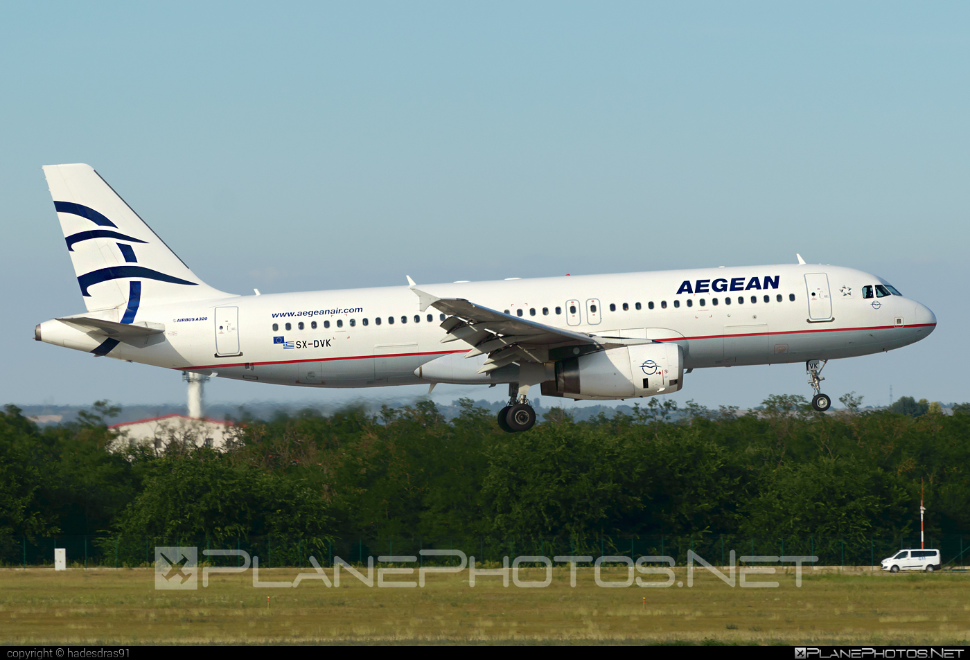 Airbus A320-232 - SX-DVK operated by Aegean Airlines #a320 #a320family #airbus #airbus320