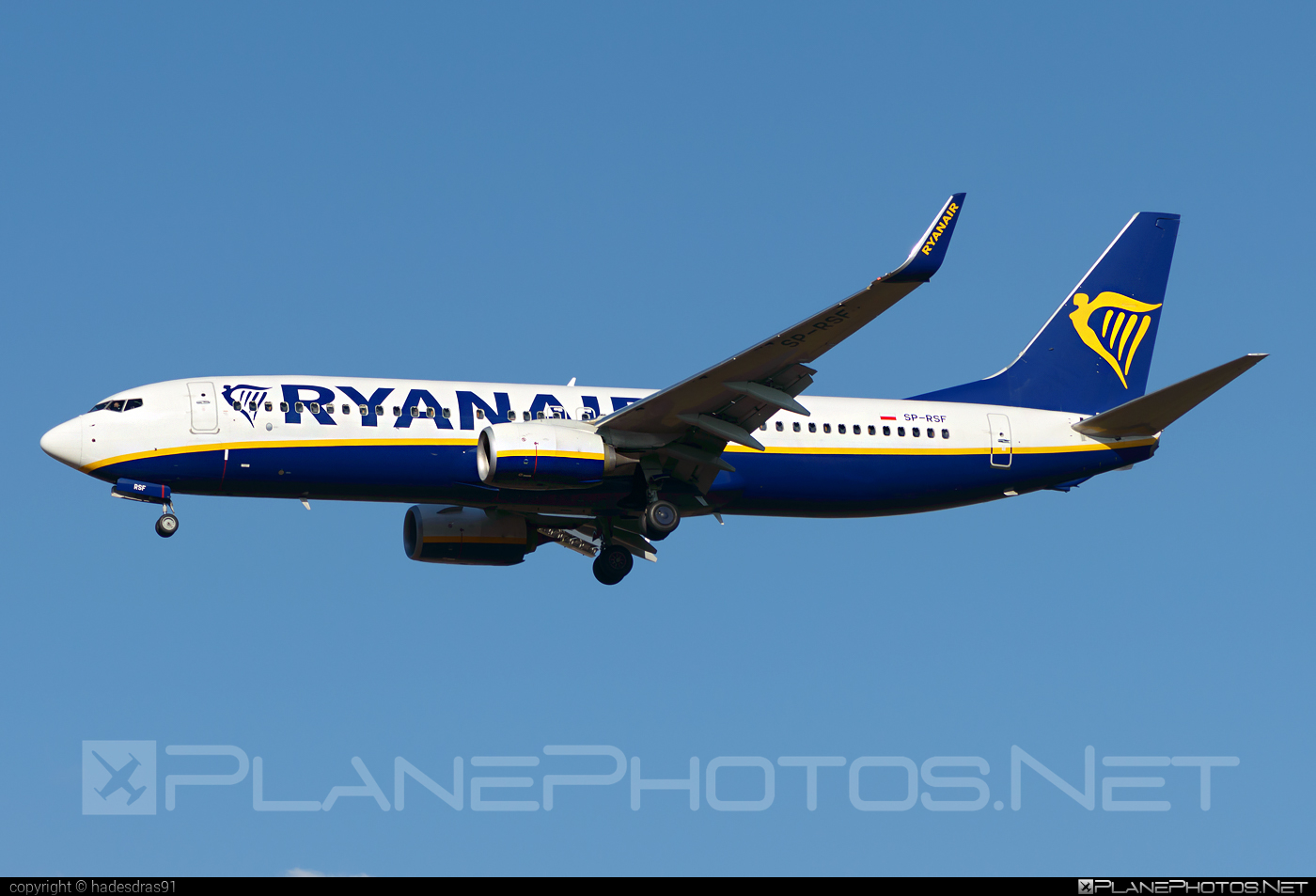 Boeing 737-800 - SP-RSF operated by Ryanair Sun #b737 #b737nextgen #b737ng #boeing #boeing737 #ryanair #ryanairsun