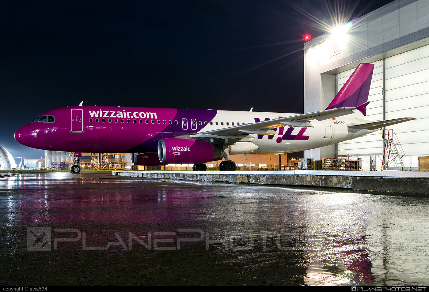 Airbus A320-232 - HA-LPZ operated by Wizz Air #a320 #a320family #airbus #airbus320 #wizz #wizzair