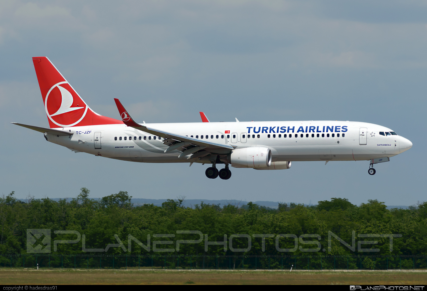 Boeing 737-800 - TC-JZF operated by Turkish Airlines #b737 #b737nextgen #b737ng #boeing #boeing737 #turkishairlines