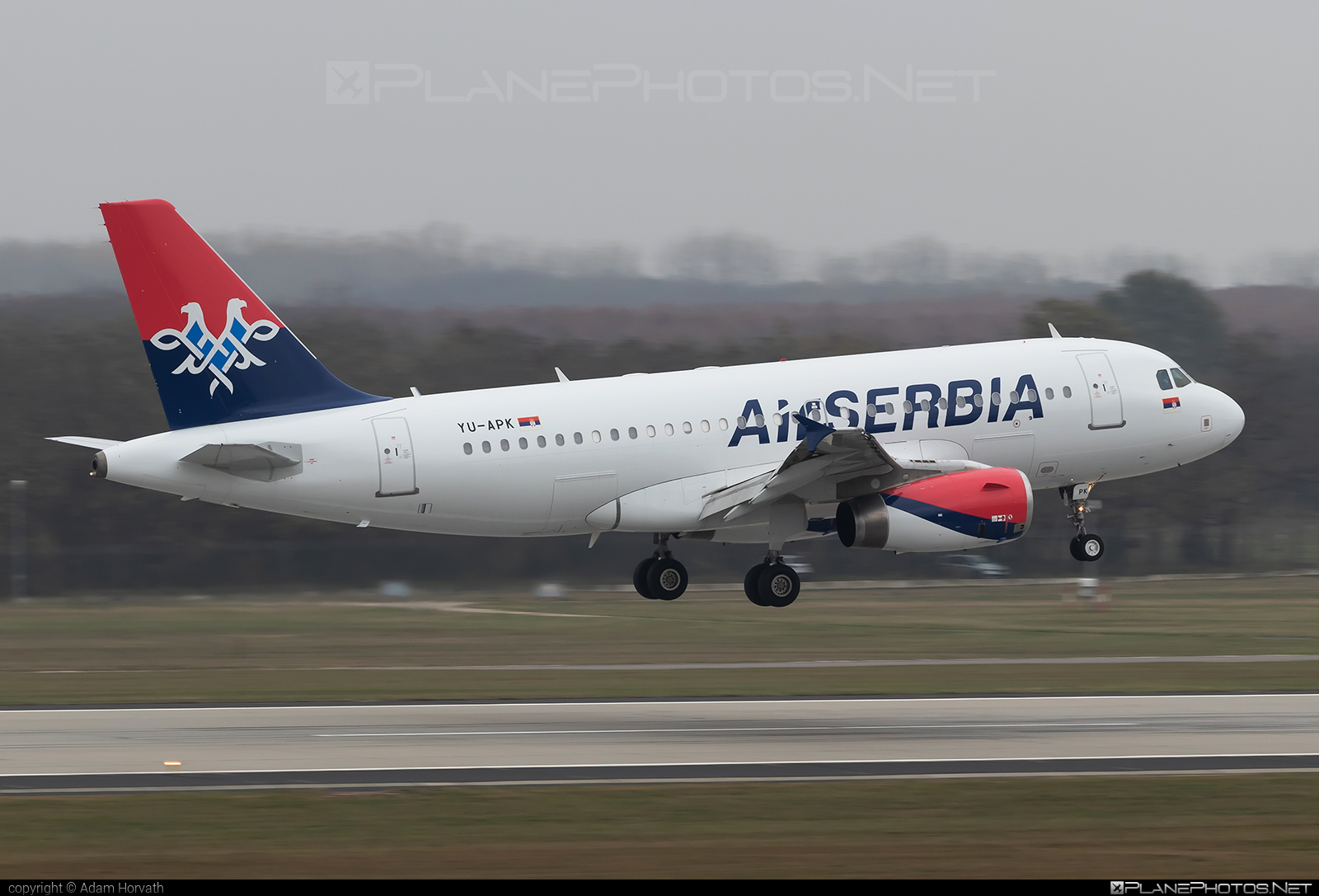 Airbus A319-132 - YU-APK operated by Air Serbia #a319 #a320family #airbus #airbus319