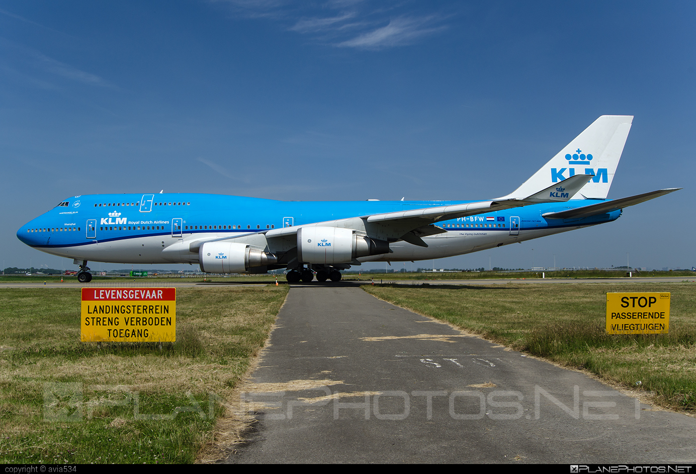 PH-BFW - Boeing 747-400M operated by KLM Royal Dutch Airlines