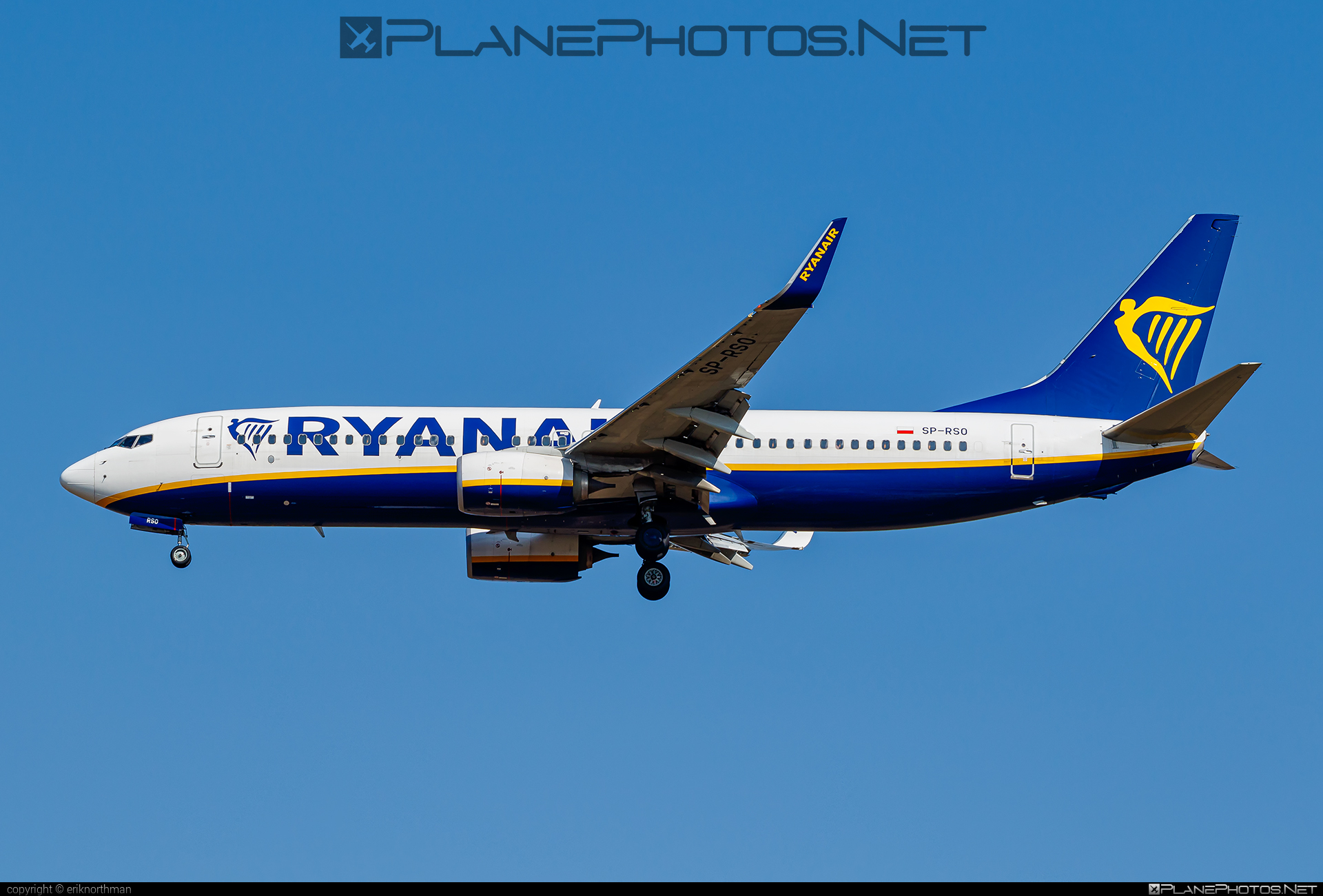 Boeing 737-800 - SP-RSO operated by Ryanair Sun #b737 #b737nextgen #b737ng #boeing #boeing737 #ryanair #ryanairsun
