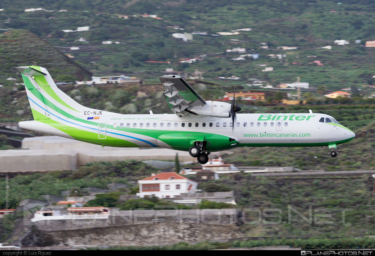 ATR 72-600 - EC-NJK operated by Binter Canarias #BinterCanarias #atr #atr72 #atr72600