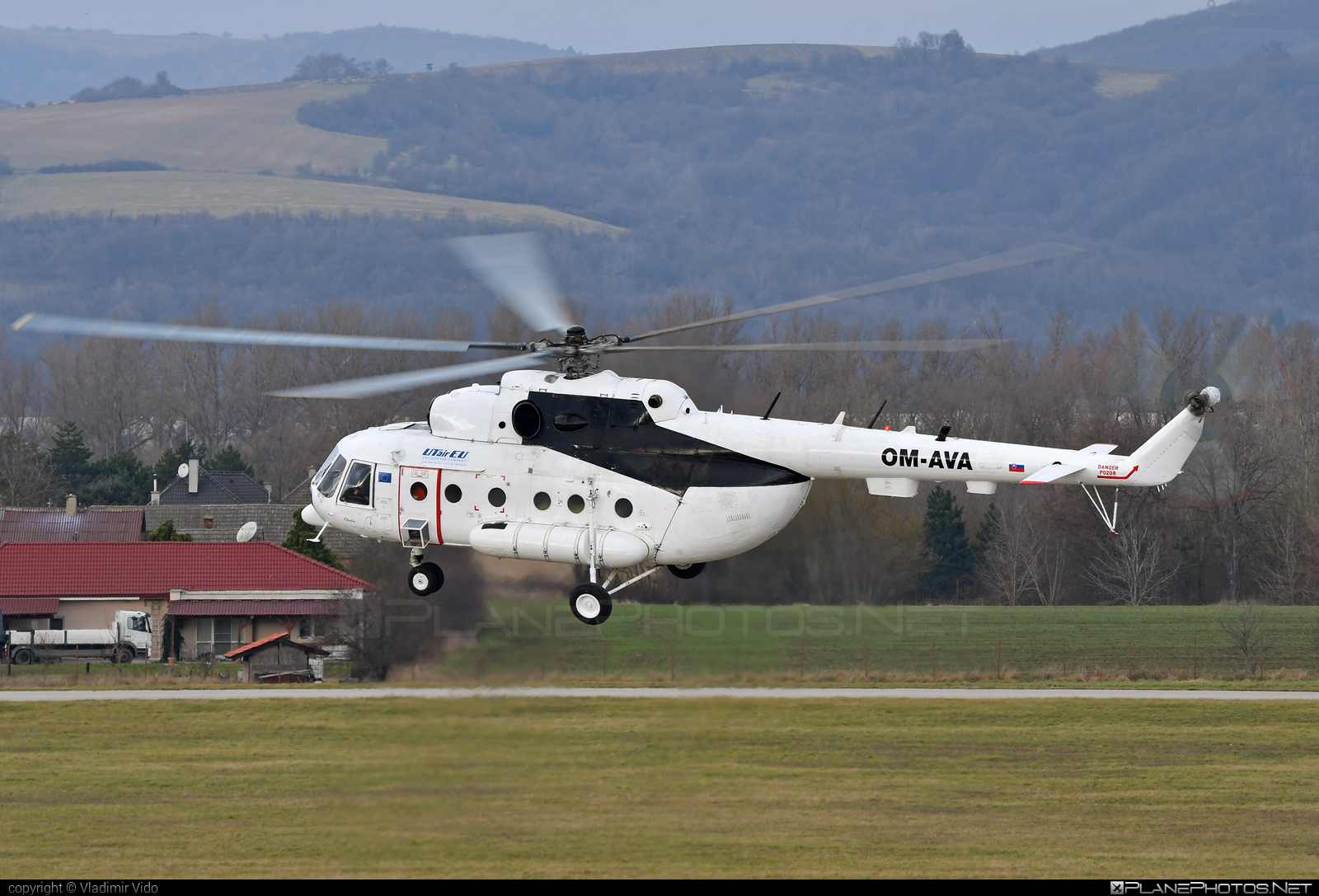 Mil Mi-8MTV - OM-AVA operated by UTair Europe #mil #milhelicopters #utair #utaireurope