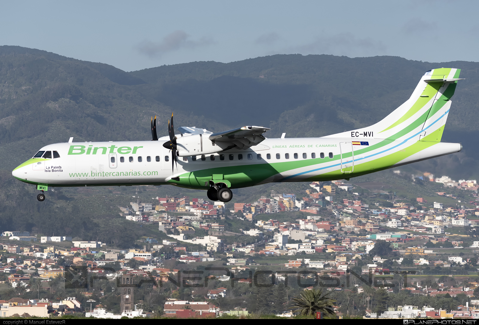ATR 72-600 - EC-MVI operated by Binter Canarias #BinterCanarias #atr #atr72 #atr72600