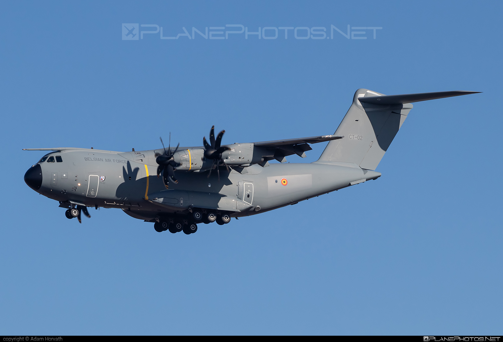 Airbus A400M Atlas - CT-02 operated by Luchtcomponent (Belgian Air Force) #a400 #a400m #airbus #airbusa400m #belgianairforce #luchtcomponent