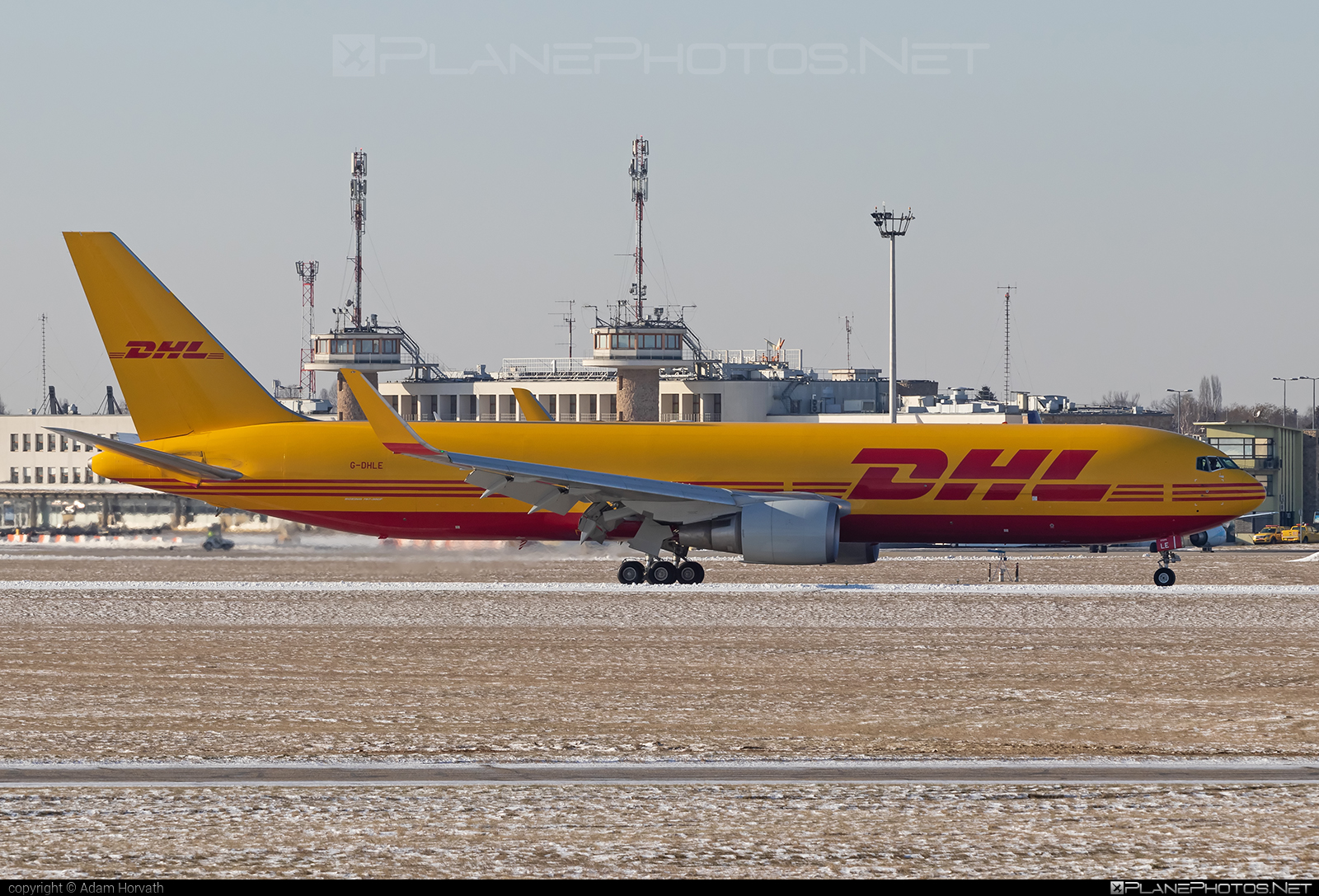 Boeing 767-300F - G-DHLE operated by DHL Air #b767 #b767f #b767freighter #boeing #boeing767 #dhl #dhlair