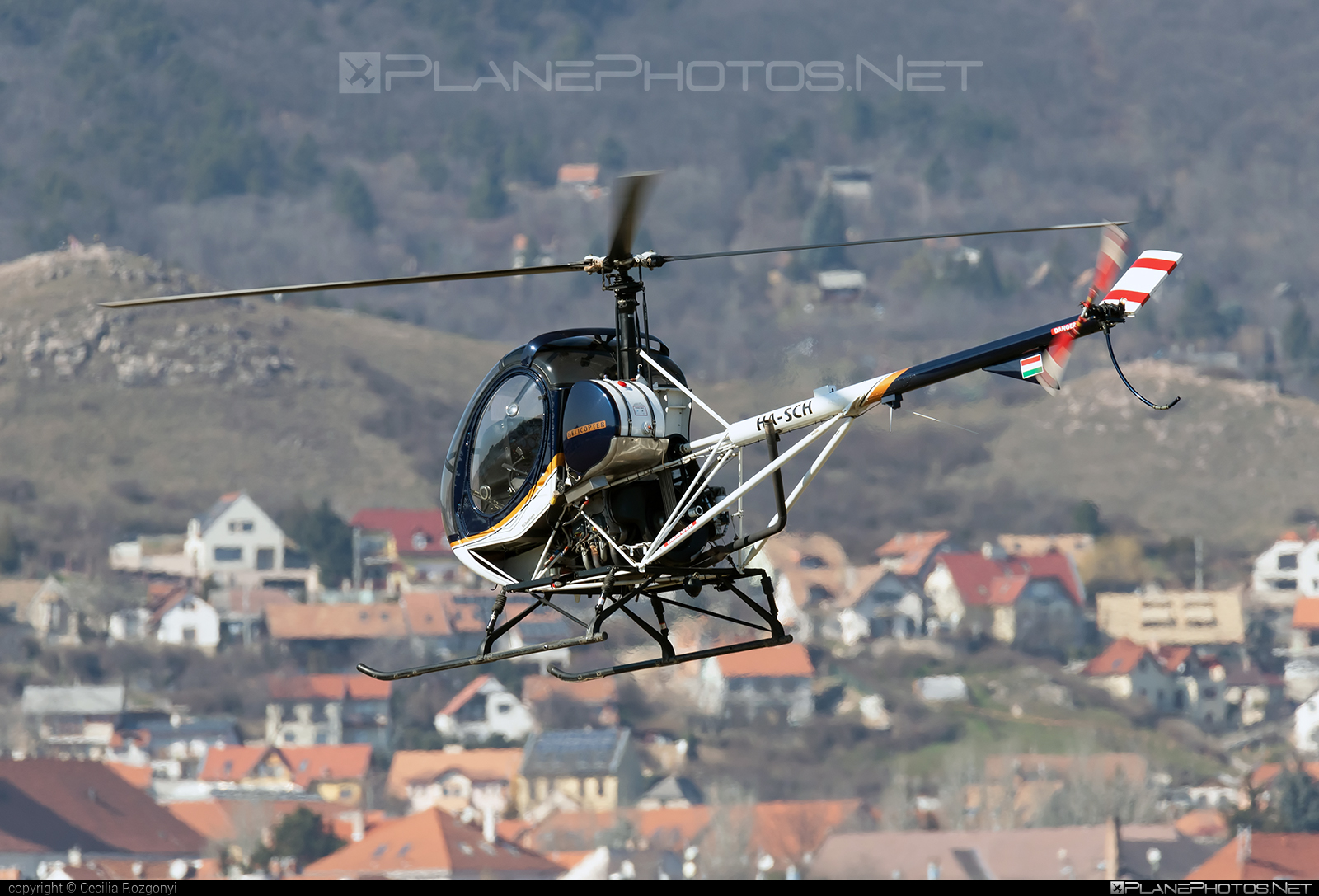 Schweizer 300CB - HA-SCH operated by Private operator #schweizer