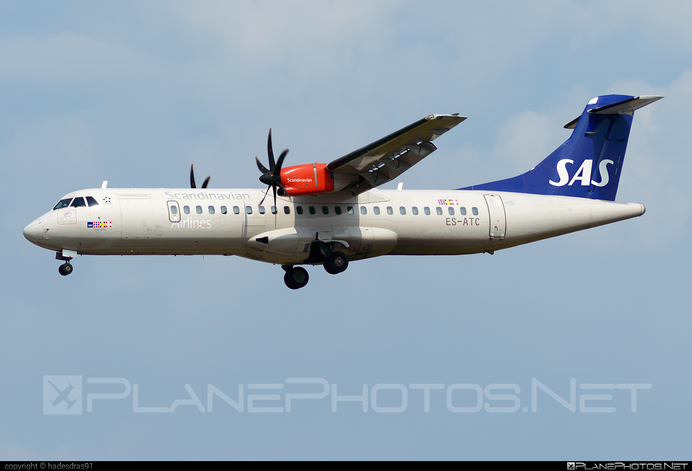 ATR 72-600 - ES-ATC operated by Scandinavian Airlines (SAS) #atr #atr72 #atr72600 #sas #sasairlines #scandinavianairlines