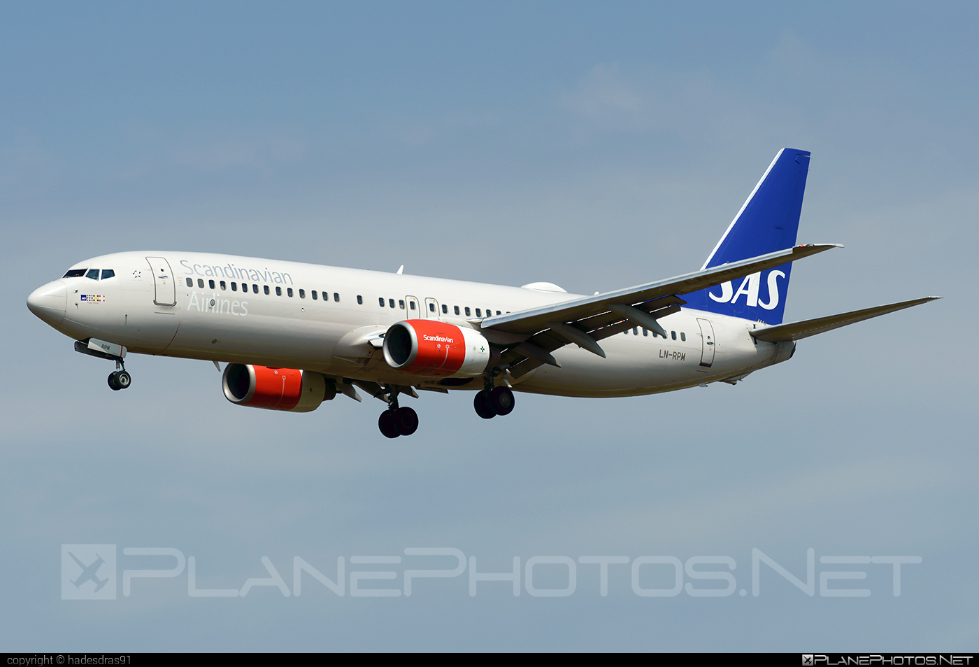 Boeing 737-800 - LN-RPM operated by Scandinavian Airlines (SAS) #b737 #b737nextgen #b737ng #boeing #boeing737 #sas #sasairlines #scandinavianairlines