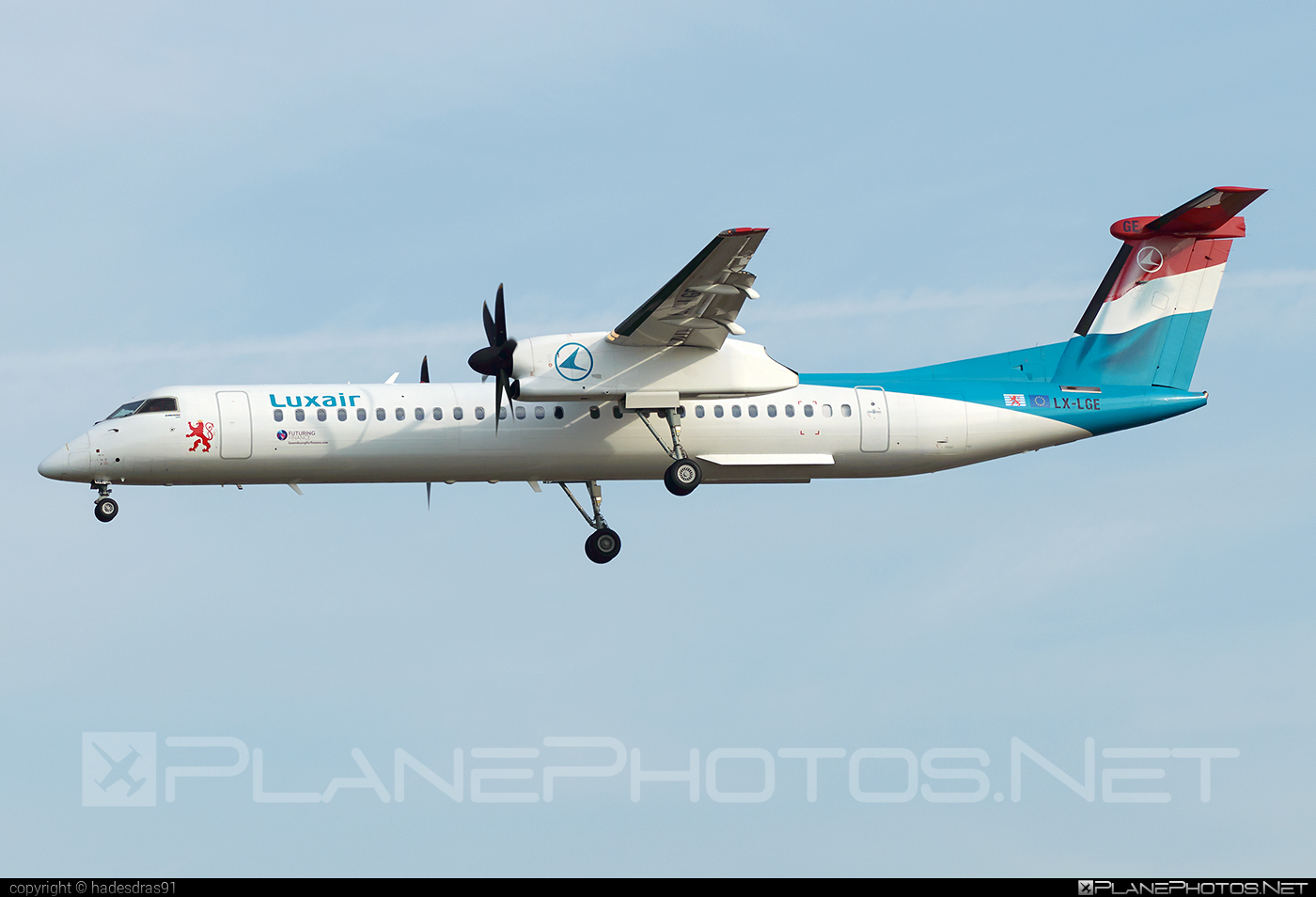 Bombardier DHC-8-Q402 Dash 8 - LX-LGE operated by Luxair #bombardier #dash8 #dhc8 #dhc8q402 #luxair