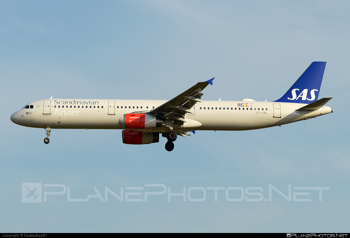 Airbus A321-232 - OY-KBL operated by Scandinavian Airlines (SAS) #a320family #a321 #airbus #airbus321 #sas #sasairlines #scandinavianairlines