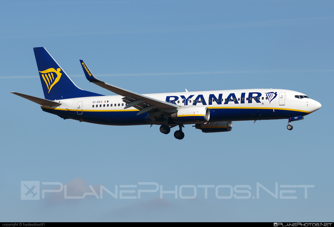 Boeing 737-800 - EI-EKZ operated by Ryanair #b737 #b737nextgen #b737ng #boeing #boeing737 #ryanair