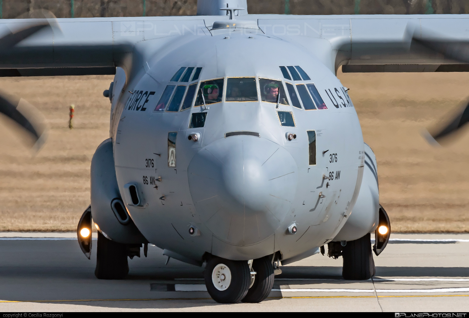 Lockheed Martin C-130J Super Hercules - 08-3176 operated by US Air Force (USAF) #c130 #c130j #lockheedMartin #superhercules #usaf #usairforce
