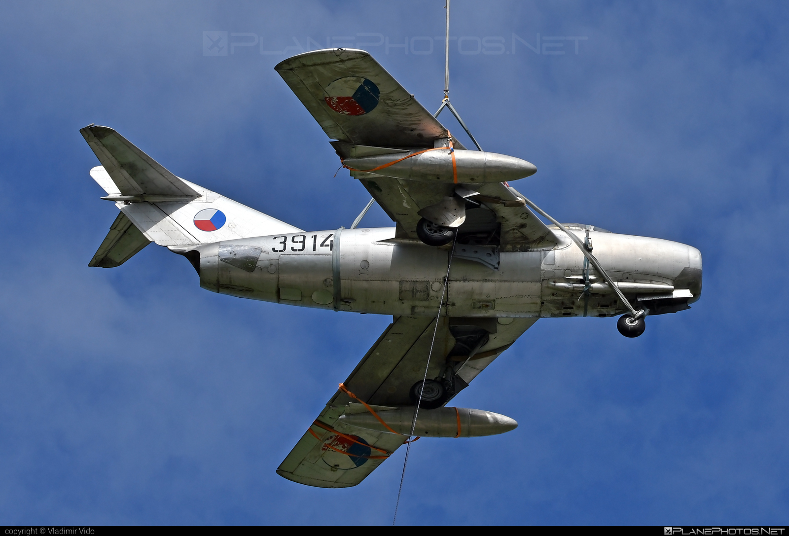 Mikoyan-Gurevich MiG-15bis - 3914 operated by Letectvo ČSĽA (Czechoslovak Air Force) #czechoslovakairforce #letectvocsla #mig #mig15 #mig15bis #mikoyangurevich