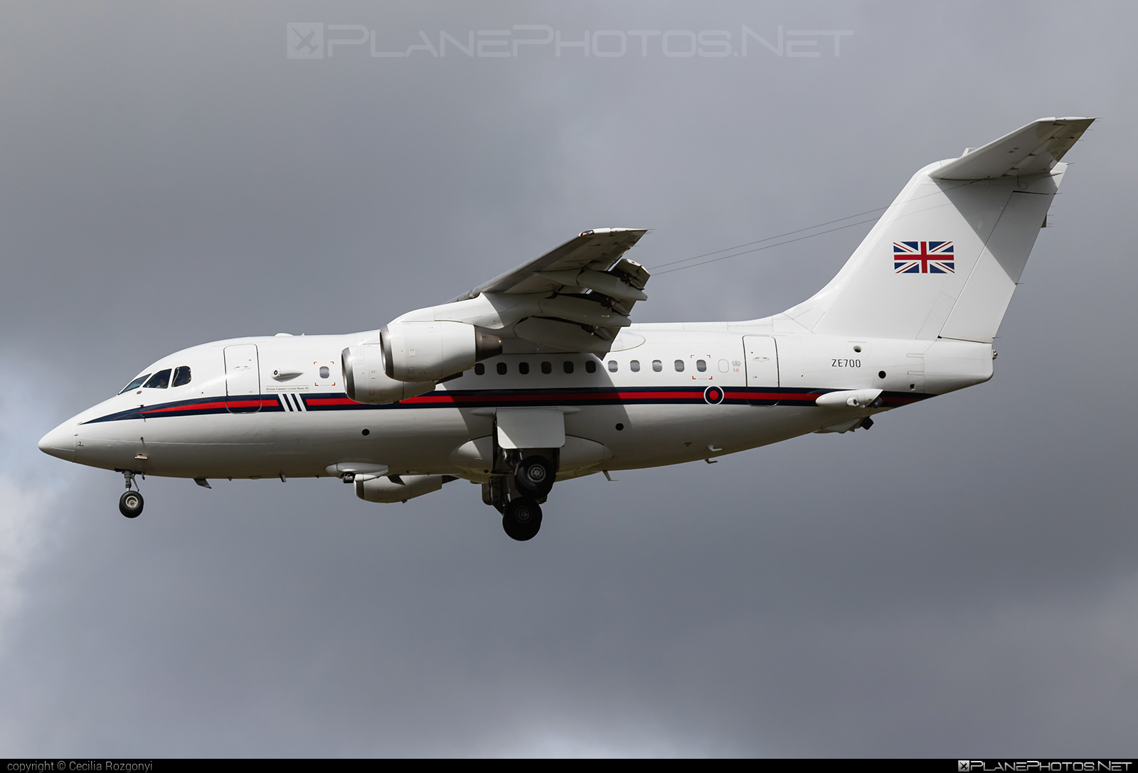 British Aerospace BAe 146 CC.2 - ZE700 operated by Royal Air Force (RAF) #bae146 #bae146cc2 #britishaerospace #jumbolino #raf #royalAirForce