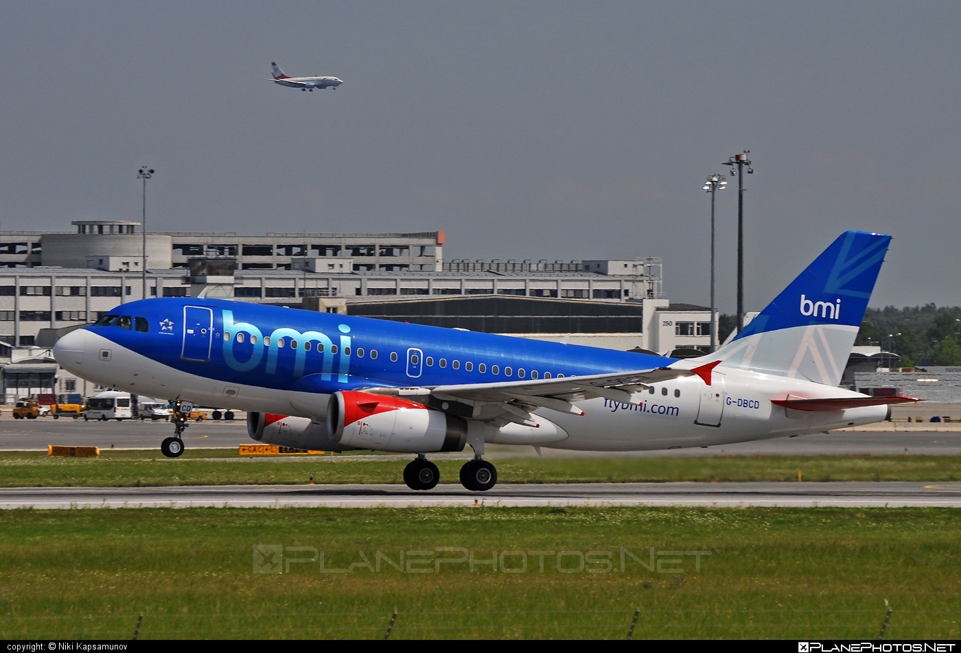 Airbus A319-131 - G-DBCD operated by bmi British Midland #a319 #a320family #airbus #airbus319