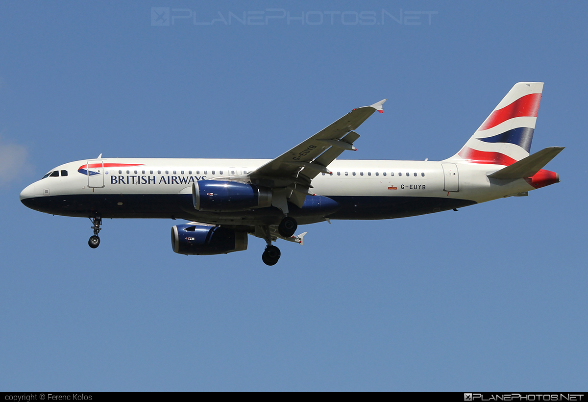 Airbus A320-232 - G-EUYB operated by British Airways #a320 #a320family #airbus #airbus320 #britishairways