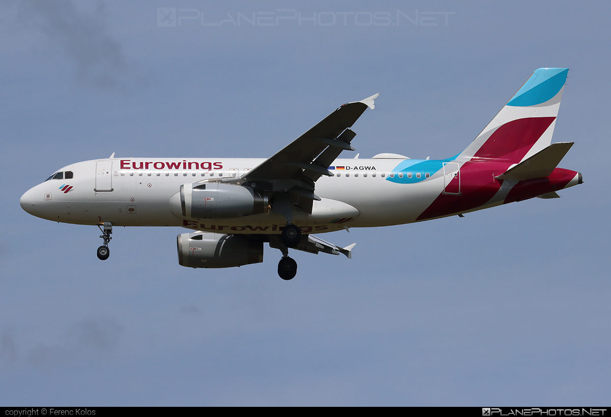 Airbus A319-132 - D-AGWA operated by Eurowings #a319 #a320family #airbus #airbus319 #eurowings