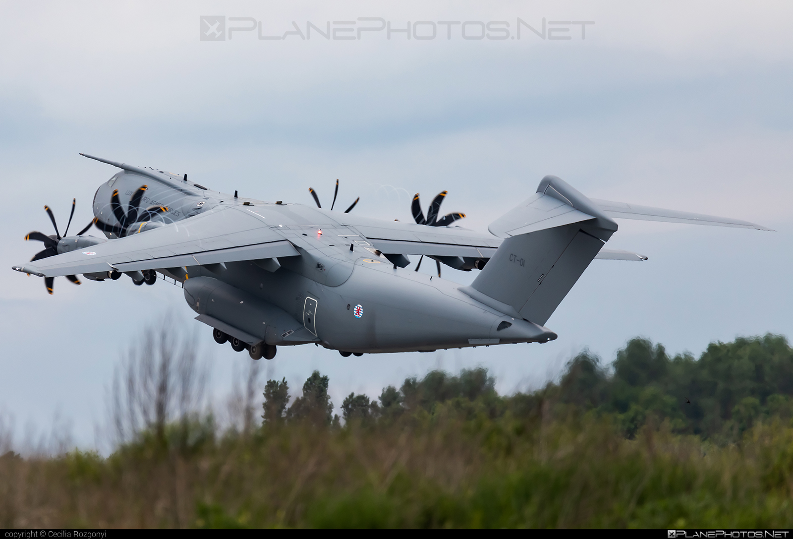 Airbus A400M Atlas - CT-01 operated by Luxembourg Armed Forces #LuxembourgArmedForces #a400 #a400m #airbus #airbusa400m