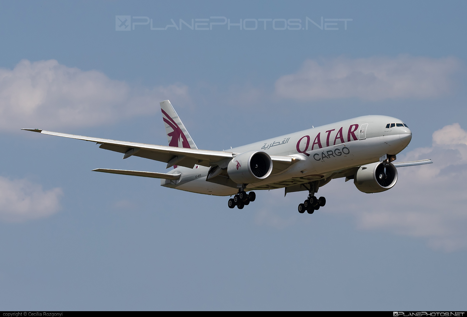 Boeing 777F - A7-BFE operated by Qatar Airways Cargo #b777 #b777f #b777freighter #boeing #boeing777 #qatarairwayscargo #tripleseven