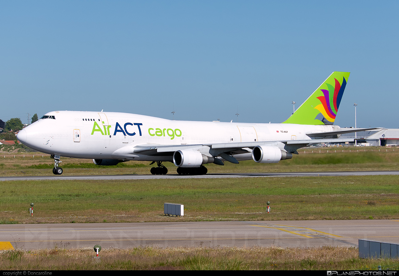 Boeing 747-400SF - TC-ACF operated by ACT Airlines #b747 #b747sf #boeing #boeing747 #jumbo