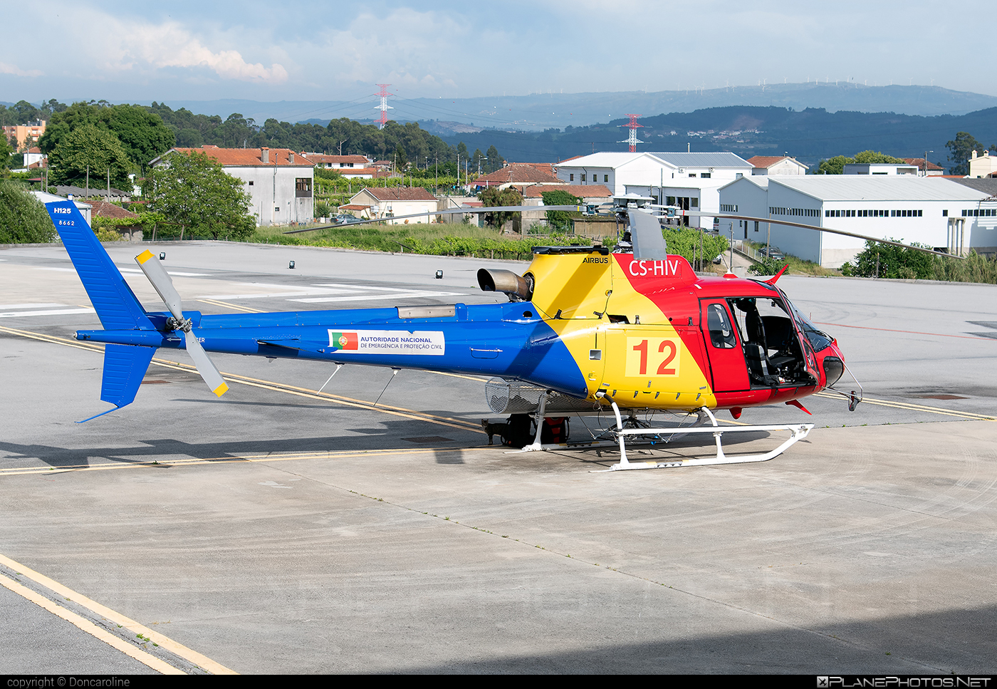 Airbus Helicopters H125 - CS-HIV operated by HTA Helicópteros #airbushelicopters #as350 #as350ecureuil #h125 #htahelicopteros